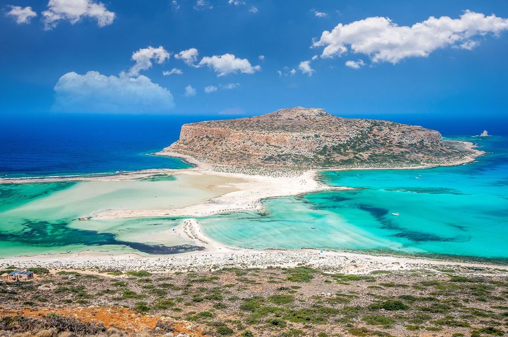 Balos lagoon on Crete island, Greece © Shutterstock