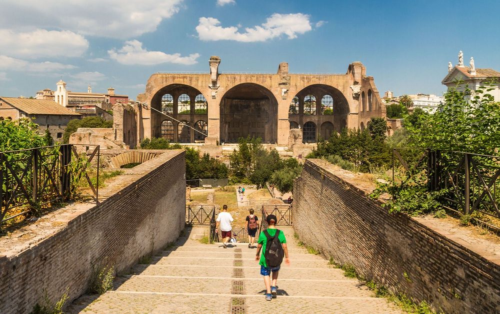 The Roman Forum and Basilica of Maxentius © Shutterstock